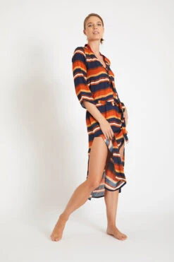 Robe De Plage à Rayures Multicolores ALVEAR VOILAFREEKA 10 Robe De Plage à Rayures Multicolores ALVEAR VOILAFREEKA -Livia Soldes 20e alvear voilafre zfw06 dev1