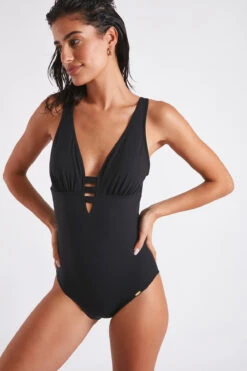 Maillot De Bain Une Pièce Noir EMIKA PORTOFINO -Livia Soldes 21e emika portofino zgq01 dev3