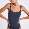 Maillot De Bain Une Pièce Bleu Marine JOVANIE CABOURG -Livia Soldes 21e jovanie cabourg 41k06 dev