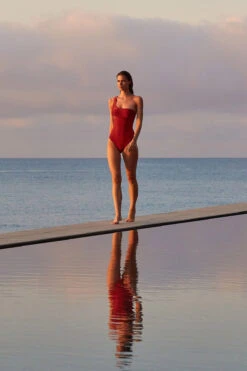 Maillot De Bain Une Pièce Bois De Rose LUCRECE BOHIMIA -Livia Soldes 21e lucrece bohimia 41n73 dev7