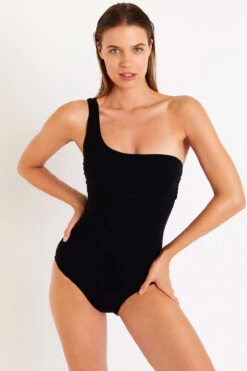 Maillot De Bain Une Pièce Noir LUCRECE PORTOFINO