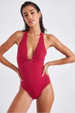 Maillot De Bain Une Pièce Rose Framboise MARILEE PORTOFINO -Livia Soldes 21e marilee portofi zgq63 dev
