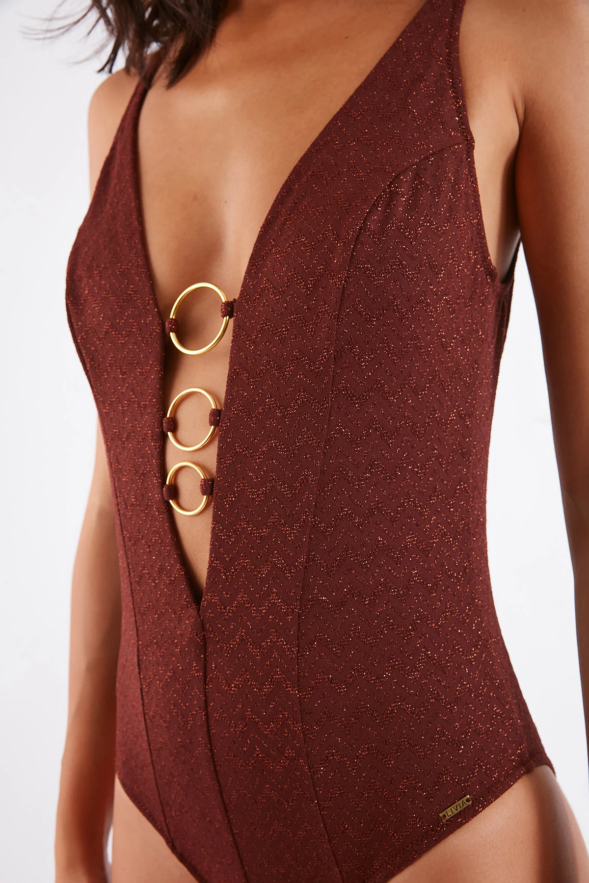 Maillot De Bain Une Pièce Chocolat ABALAI NASAYA 3 Maillot De Bain Une Pièce Chocolat ABALAI NASAYA