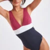 Maillot De Bain Une Pièce Bleu Marine ALAMEDA TAMARINDO -Livia Soldes 22e alameda tamarin 14h06 dev