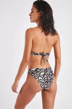 Maillot De Bain 2 Pièces Noir Astrid & Pintura Zaruma -Livia Soldes 22e astrid zaruma kbs01 pintura zaruma kbs01 dos