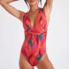 Maillot De Bain Une Pièce Papaye CAROLINA COLOREA -Livia Soldes 22e carolina colore zhk23 dev1