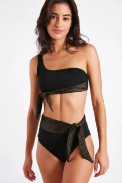 Maillot De Bain 2 Pièces Noir Ecanda & Ephelia Bohimia