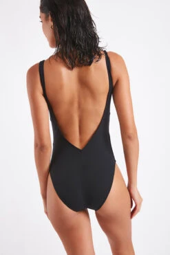 Maillot De Bain Une Pièce Noir EMAYA PORTOFINO -Livia Soldes 22e emaya portofino zgq01 dos1