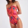 Maillot De Bain Une Pièce Papaye NUBIE COLOREA -Livia Soldes 22e nubie colorea zhk23 dev