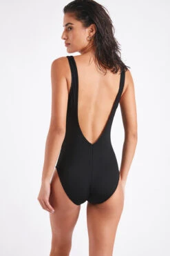 Maillot De Bain Une Pièce Noir SYBILLE BOHIMA -Livia Soldes 22e sybille bohimia 41e01 dos
