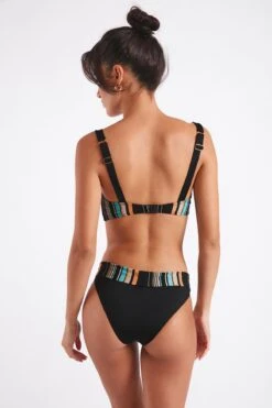Maillot De Bain 2 Pièces Noir Zadye & Gio Ondura -Livia Soldes 22e zadye ondura zha01 gio ondura zha01 dos