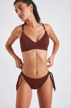 Maillot De Bain 2 Pièces Marron Zungo & Orroa Nasaya -Livia Soldes 22e zungo nasaya kbp98 orroa nasaya kbp98 dev1