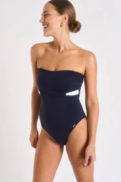 Maillot De Bain 1 Pièce Marine ELINE TAMARINDO -Livia Soldes 23e eline tamarindo 14h06 dev3