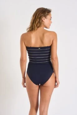Maillot De Bain Marine Pièce LEONIE ACEROLA -Livia Soldes 23e leonie acerola 41k06 dos