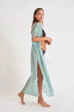 Tunique Verte Jade LIZAE CAMBURIVOIL -Livia Soldes 23e lizae camburivoil liw34 dev3