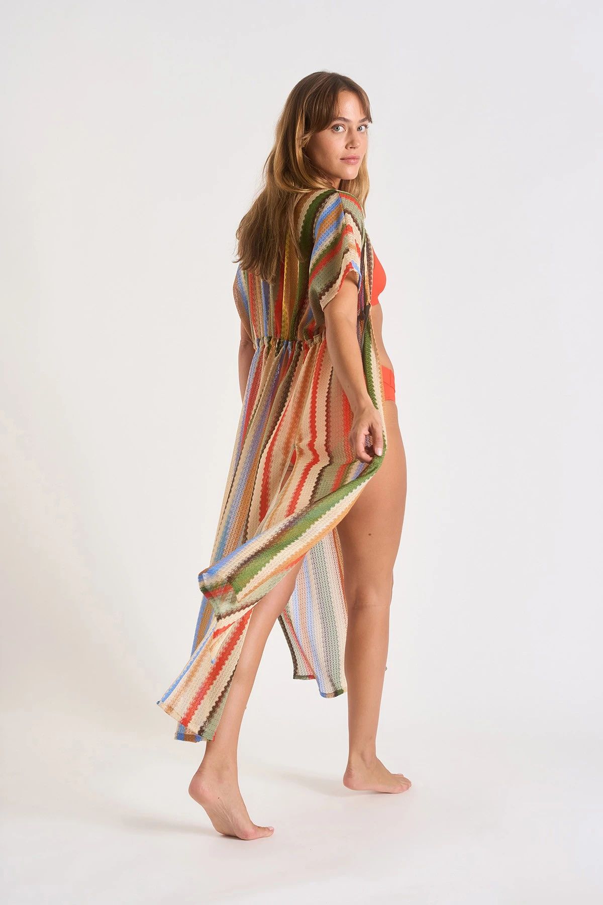 Tunique écrue Rayées LIZAE GOLFITO 6 Tunique écrue Rayées LIZAE GOLFITO – Image 4