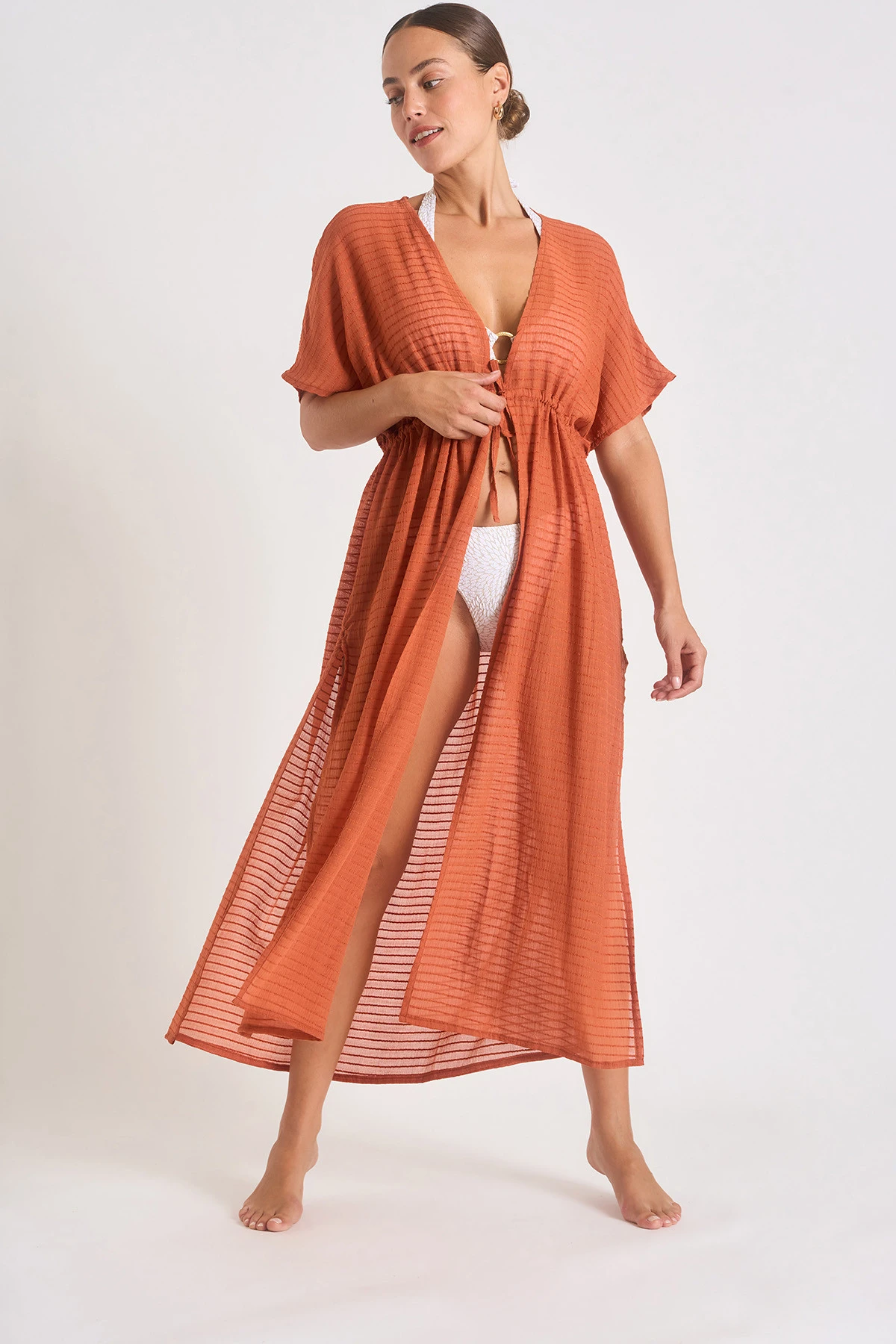 Tunique Paprika LIZAE SOLOBEACH 3 Tunique Paprika LIZAE SOLOBEACH