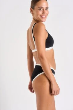 Maillot De Bain 2 Pièces Noir LOCANA & REINE PAIMPOL -Livia Soldes 23e locana paimpol zgt01 reine paimpol zgt01 dev3