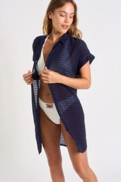 Chemise Marine PALACA SOLOBEACH