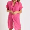 Chemise Rose Fucshia PALACA SOLOBEACH 1 Chemise Rose Fucshia PALACA SOLOBEACH -Livia Soldes 23e palaca solobeac lhy33 dev3
