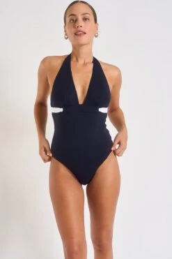 Maillot De Bain 1 Pièce Marine ROXANE TAMARINDO -Livia Soldes 23e roxane tamarindo 14h06 dev1