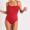 Maillot De Bain Une Pièce Rouge Cerise MICHELA LAVANDOU -Livia Soldes 71e michela lavando 41n89 dev 1