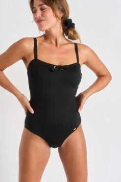 Maillot De Bain 1 Pièce Uni Noir MICHELA LAVANDOU -Livia Soldes 71e michela lavandou 41e01 dev1