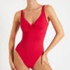 Maillot De Bain Une Pièce Rose Framboise NANCIE LAVANDOU -Livia Soldes 71e nancie lavandou 41n29 dev