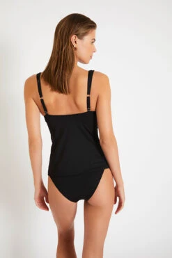 Maillot De Bain Noir Tankini JULIETTA & CHELY LAVANDOU -Livia Soldes 81e julietta lavand 41e01 chely lavandou 41e01 dos