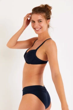 Maillot De Bain Bleu Marine à Armatures SASKIA & TOMAS PAVILLON -Livia Soldes 91e saskia c pavill 41k06 tomas pavillon 41k06 dev3